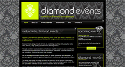 Desktop Screenshot of diamondeventsuk.com