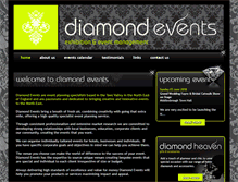 Tablet Screenshot of diamondeventsuk.com